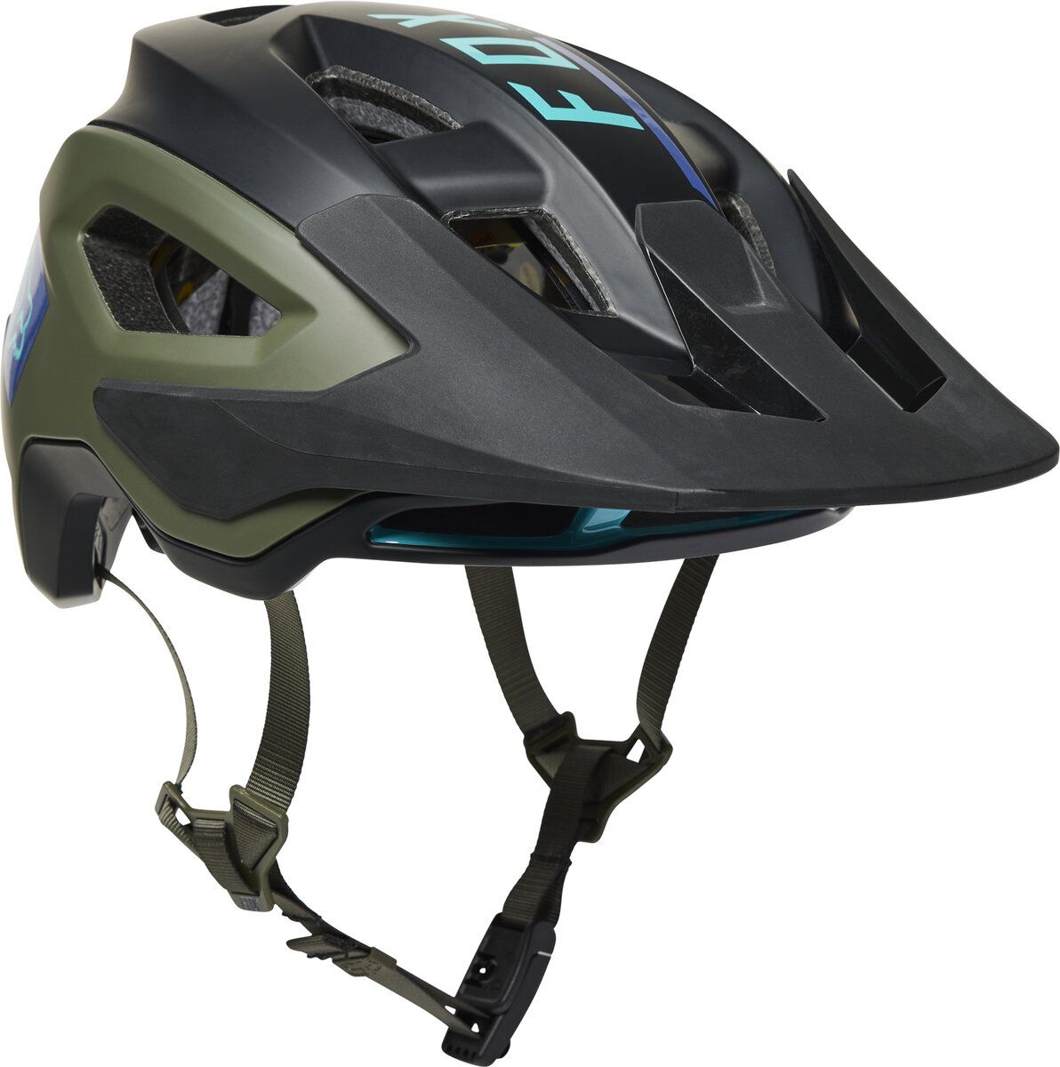 Fox Helmet Speedframe Pro Small Blocked Army