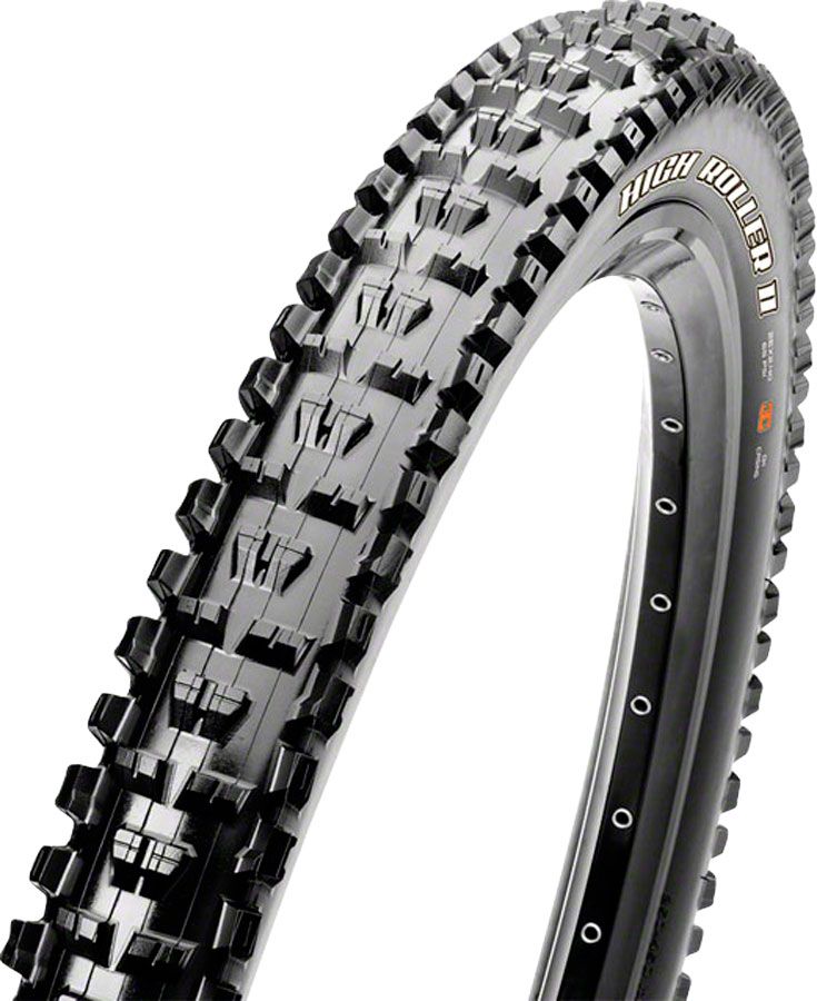 Maxxis High Roller II Tire: 29 x 2.30&quot;, Folding, 60tpi, Dual Compound, EXO, Tubeless Ready, Black