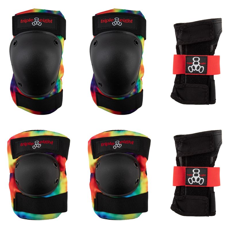 Triple Eight Saver Series 3-Pack Pad Set - Tie Dye