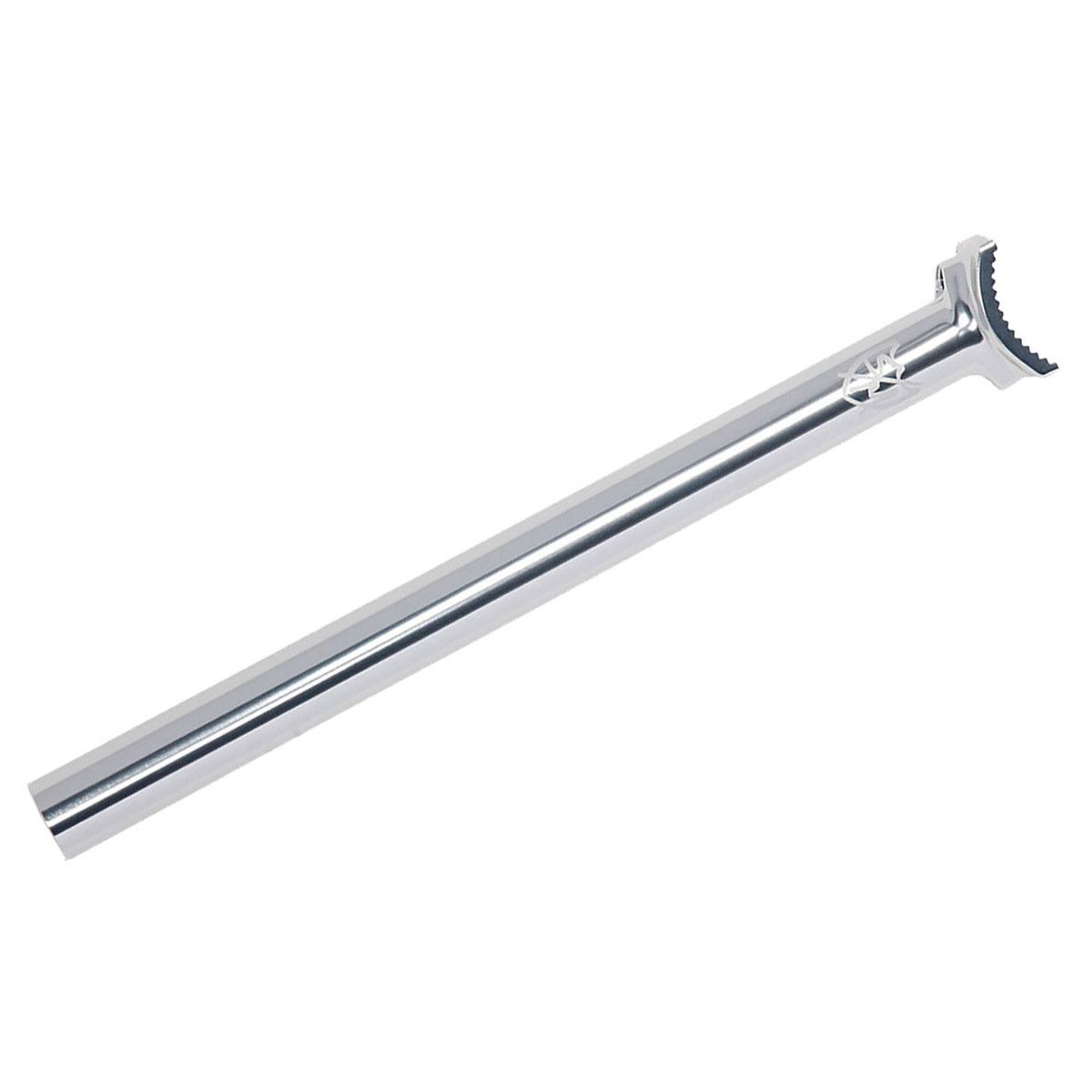 S&amp;M Long Johnson Pivotal Seatpost - Silver, 27.2 x 320mm