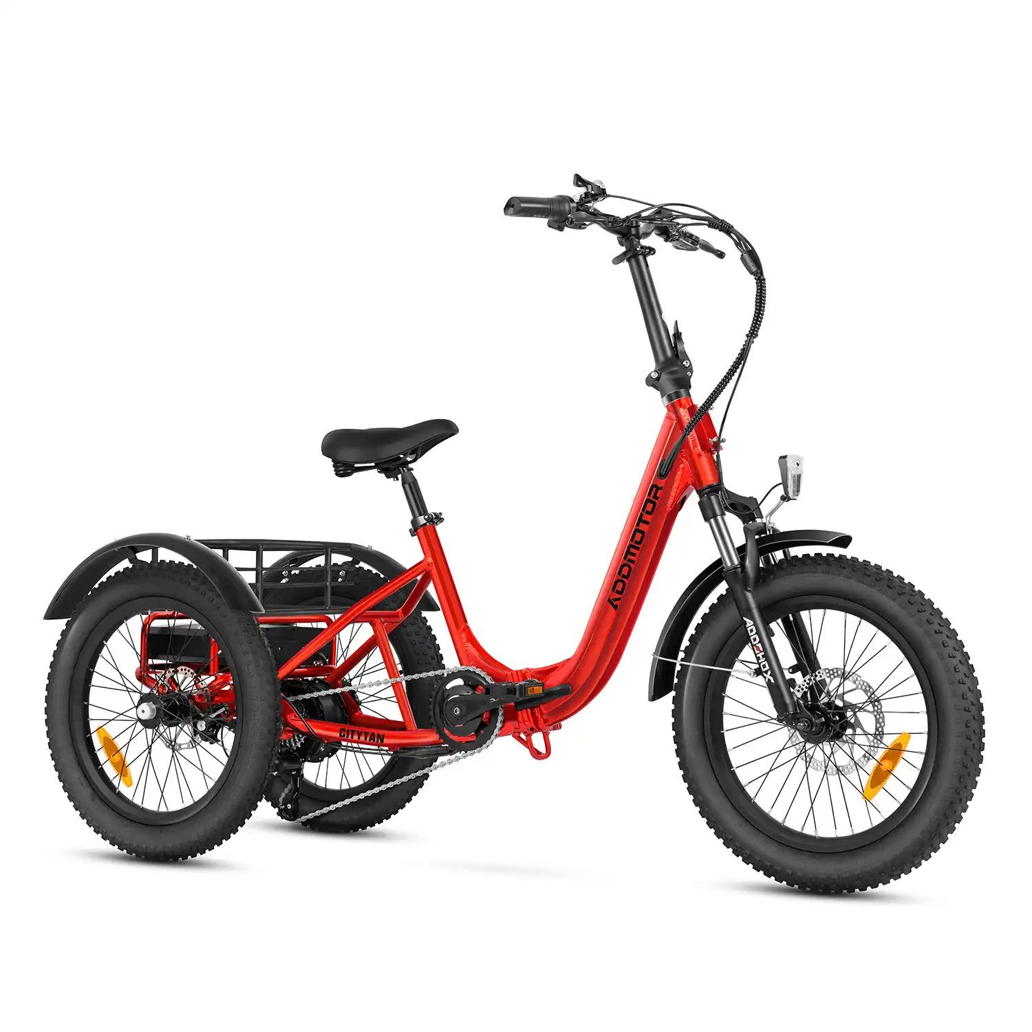 Addmotor Citytan Folding E Trike Red
