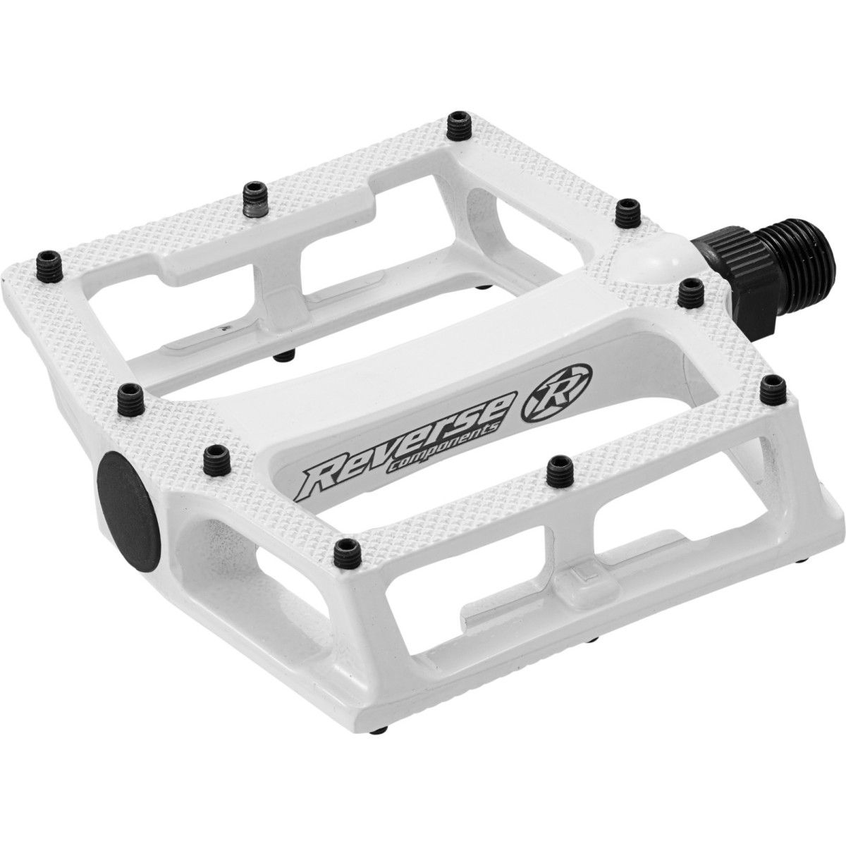 Reverse Components Super Shape 9/16 Pedals, Color: White