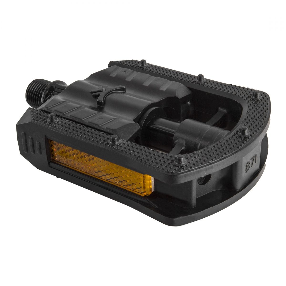 Sunlite Folding City Pedals 9/16", Color: Black