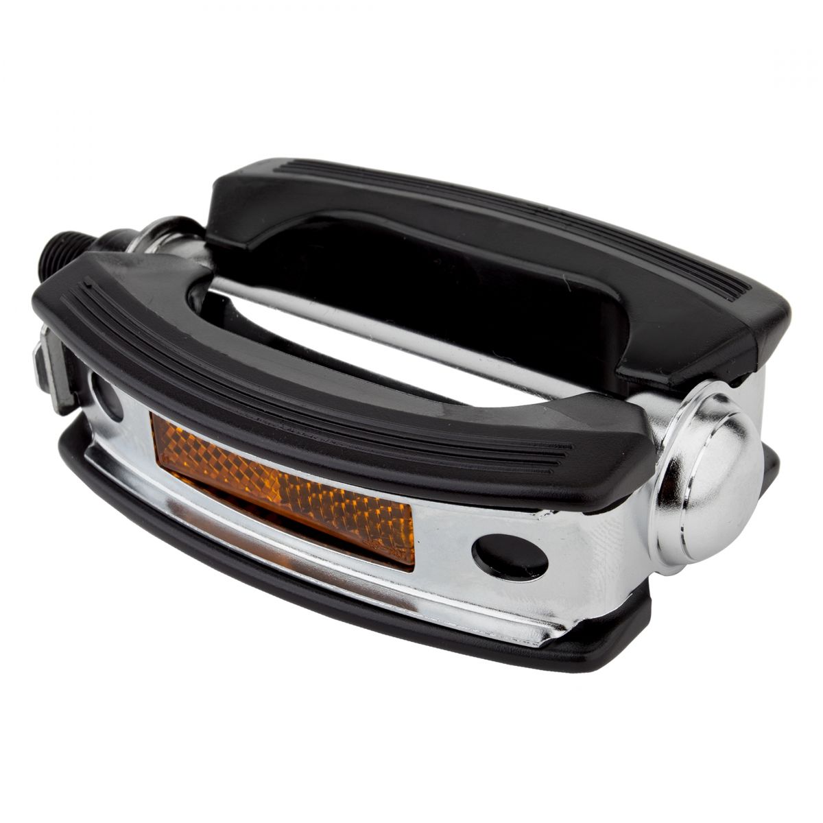 Sunlite Classic Bow Pedals 1/2", Color: Black/Silver