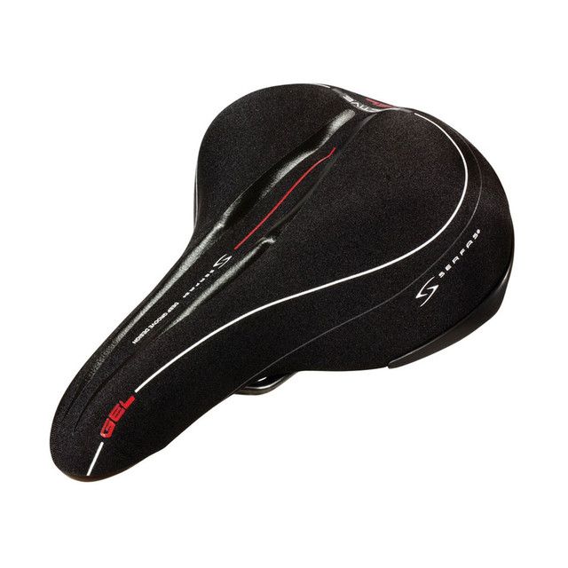 Serfas Mens Reactive Gel Saddle With Lycra Cover