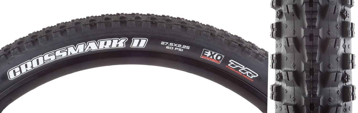 Maxxis Crossmark II Tire  27.5 x 2.25, Size: 27.5 x 2.25