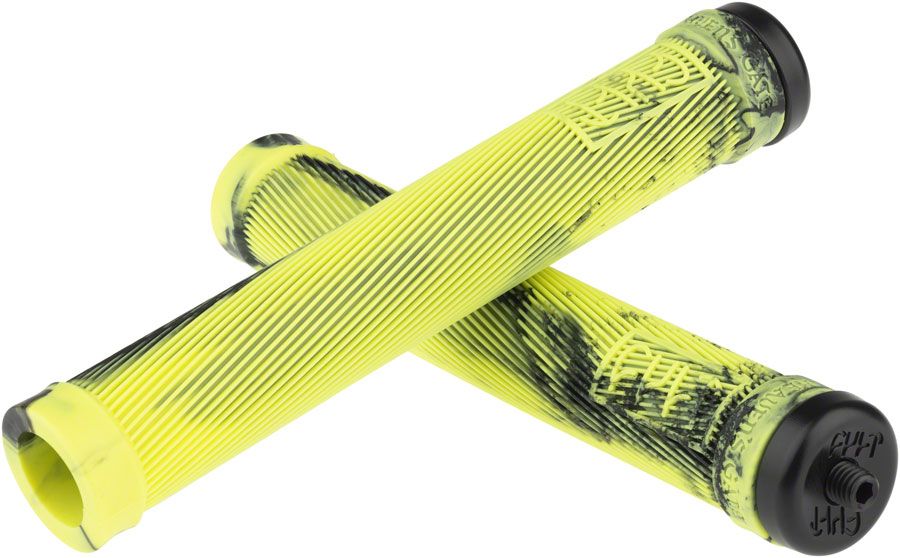 Cult Begin Grips, Color: Lime Green Swirl