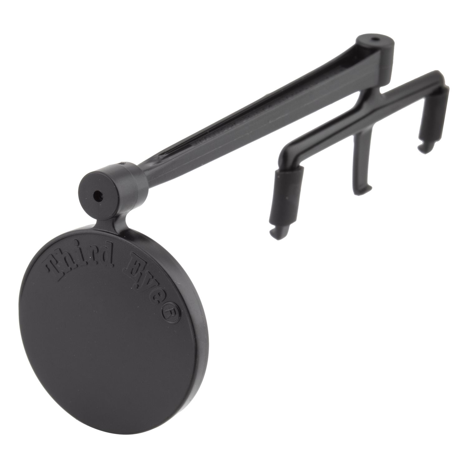Third Eye Clip On Mirror, Color: Black