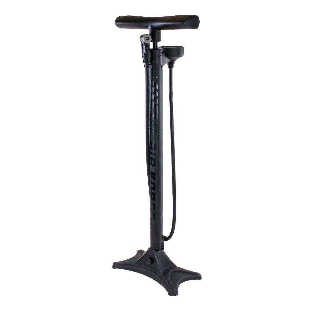 Serfas Air Force Tier 3 Floor Pump, Color: Black