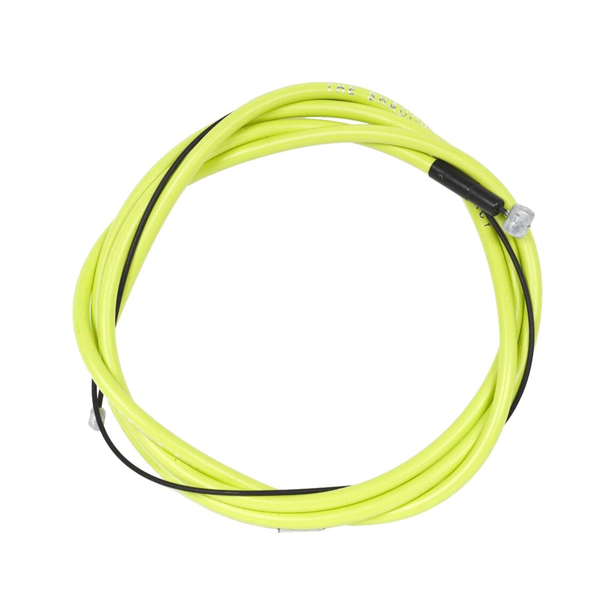 Shadow Linear Brake Cable, Color: Lime Green