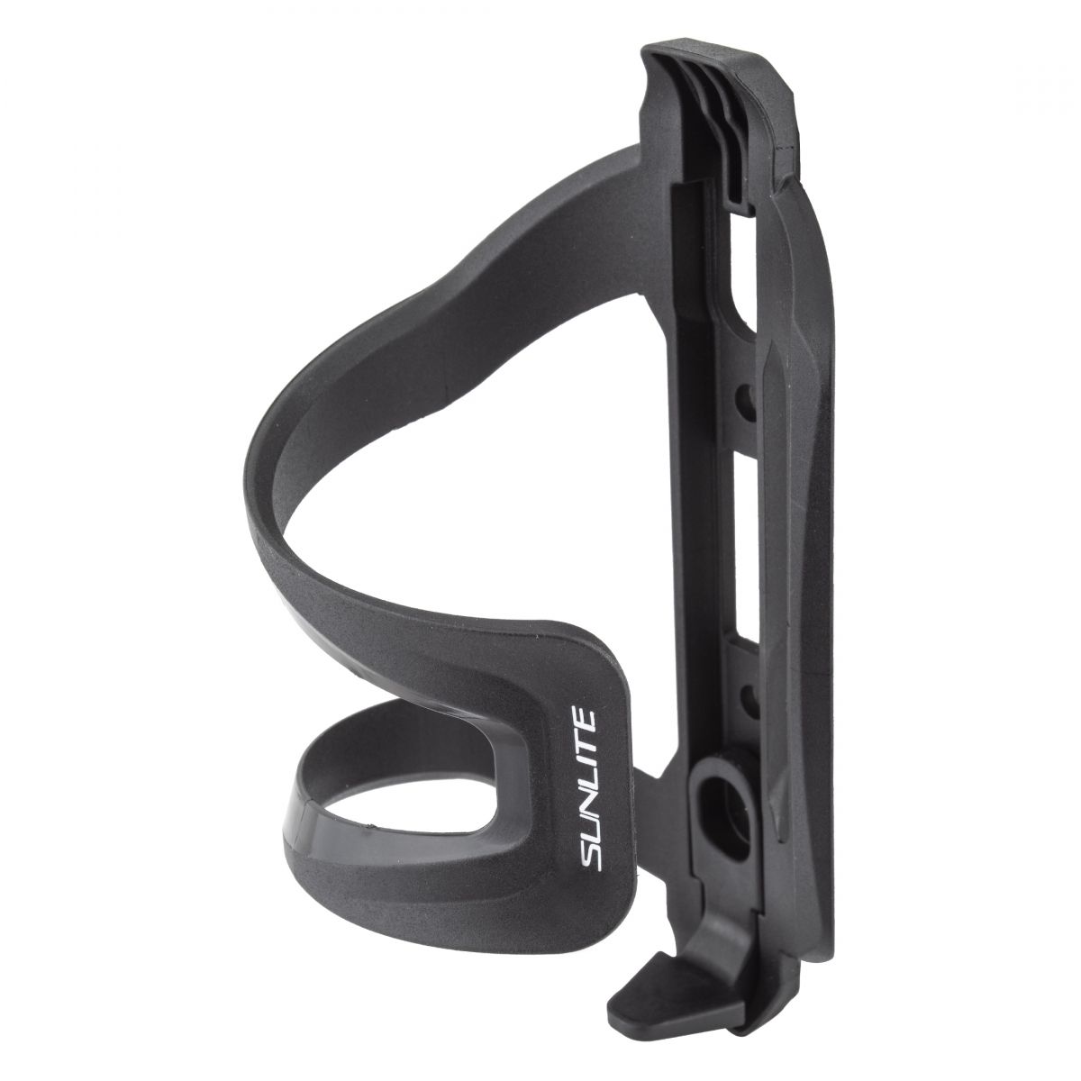 Sunlite Flipper Side Load Watter Bottle Cage, Color: Black