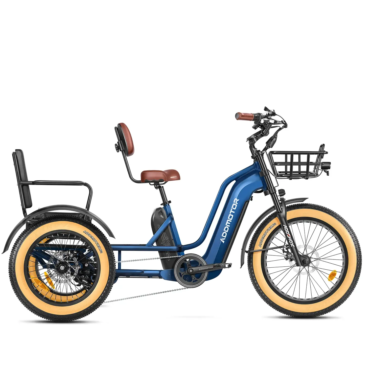 Addmotor Greattan L Passenger eTrike Dual Battery