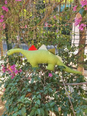 MUÑECO DE TELA DINOSAURIO MUÑECO DE TELA DINOSAURIO