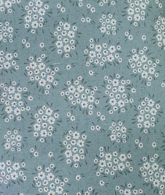 Tela Petite Meadows verde agua