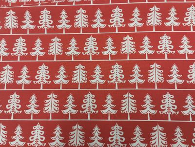 NAVIDAD ARBOLITO BLANCO Y ROJO 