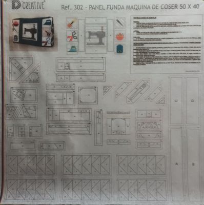 PANEL MAQUINA DE COSER
