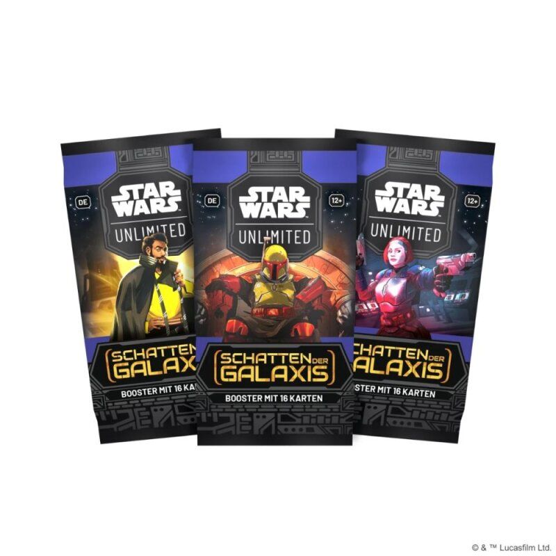 Star Wars: Unlimited - Schatten der Galaxis Booster (deutsch)