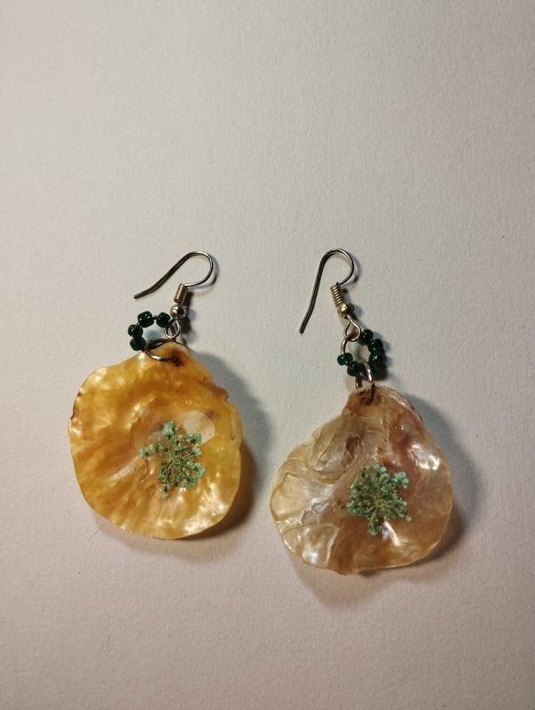 Aretes conchas de mar 3