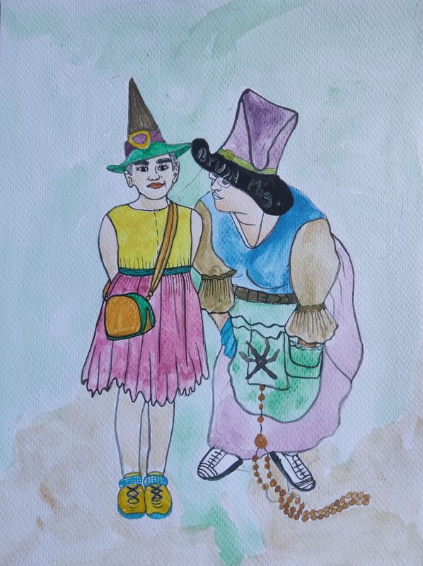 abuela y nieta