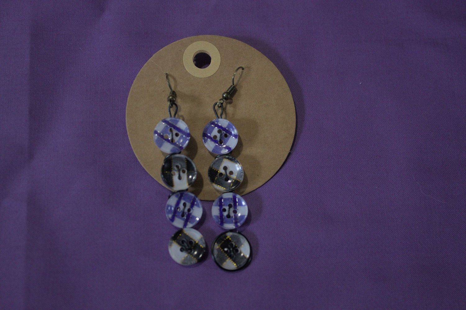 Aretes de botones
