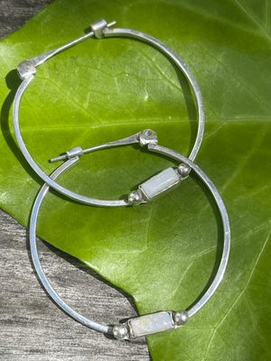 Coober Peedy Opal Hoops
