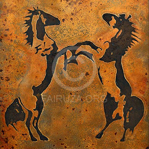 Dueling Stallions