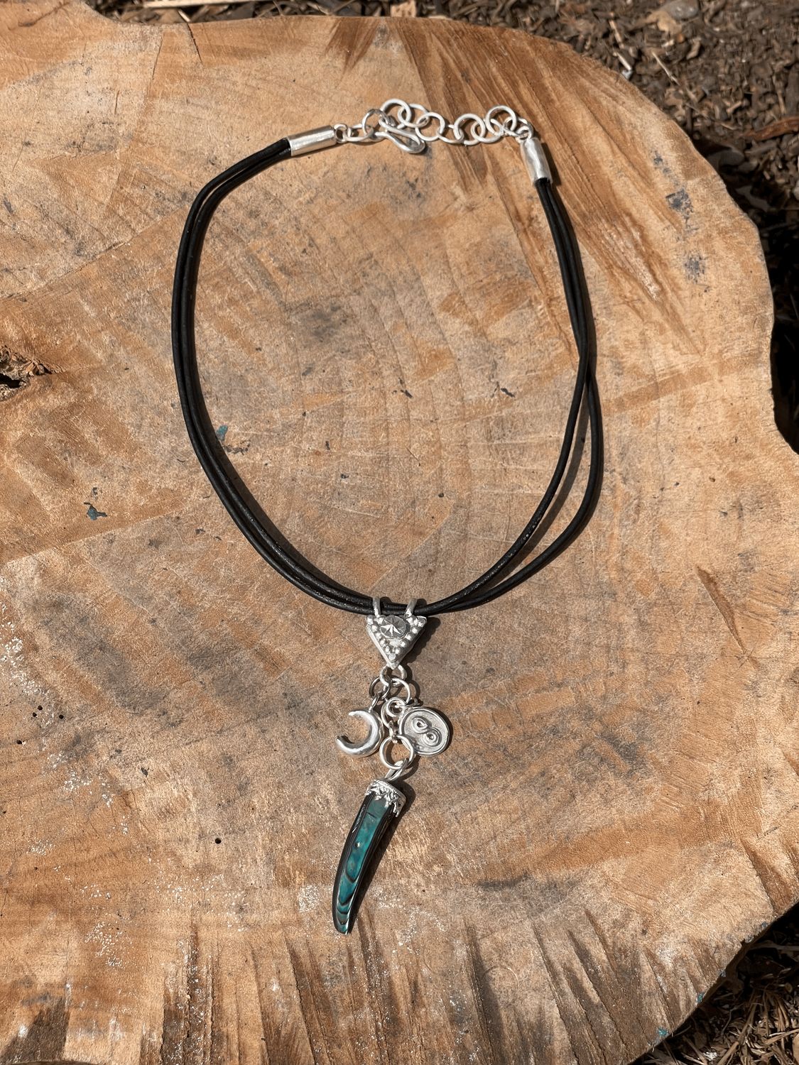 Abalone Charm Necklace