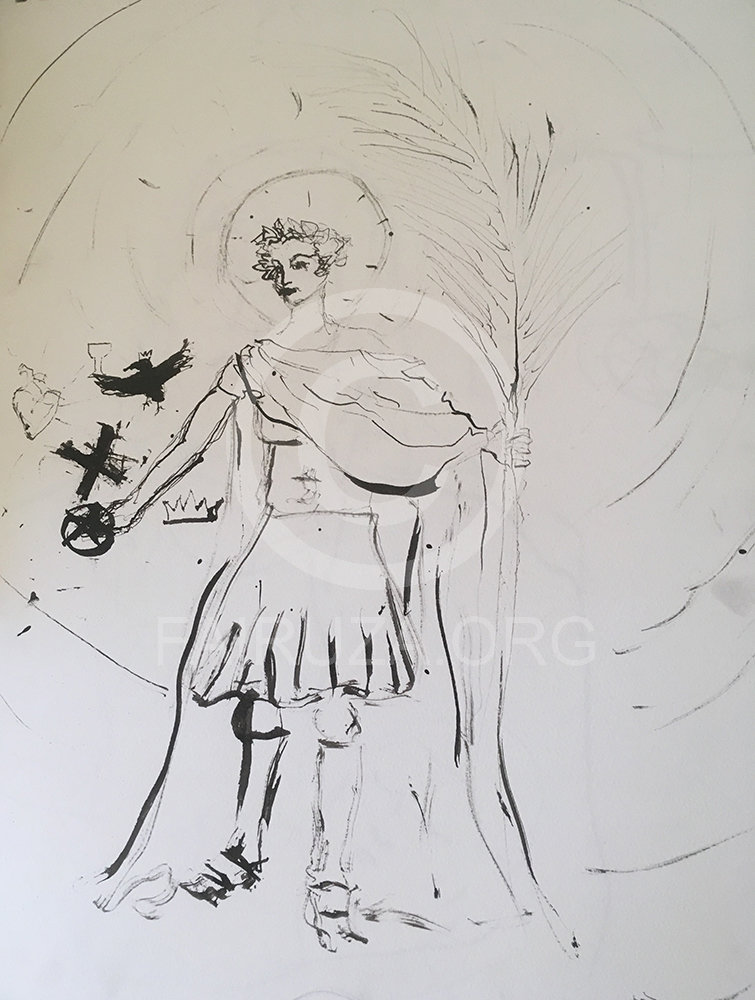 Saint Expedite - SOLD