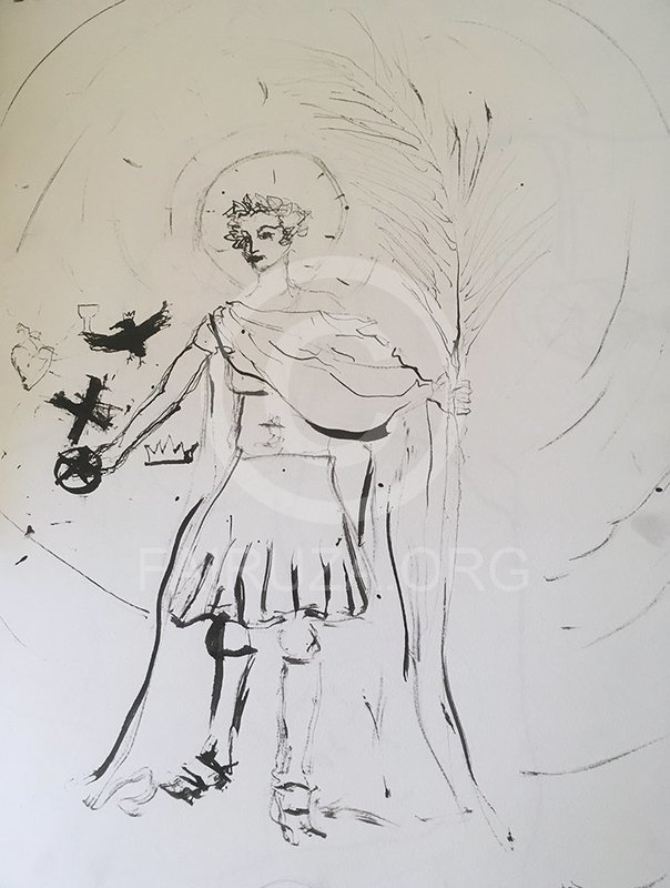 Saint Expedite - SOLD