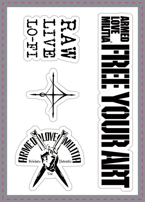 A5 TEMPORARY TATTOO (4 designs)