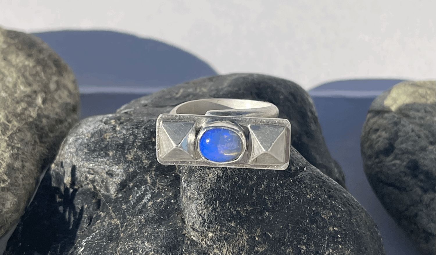 Australian Crystal Opal Ring