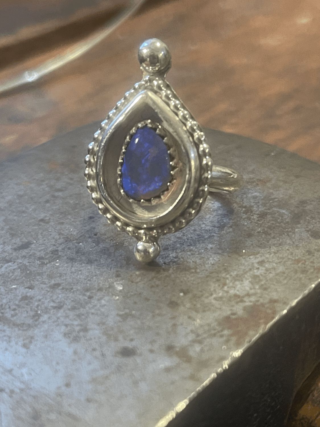 Opal Wish ring