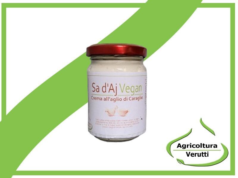 Sa d'AJ Vegan-Crema all'aglio di Caraglio Vegana