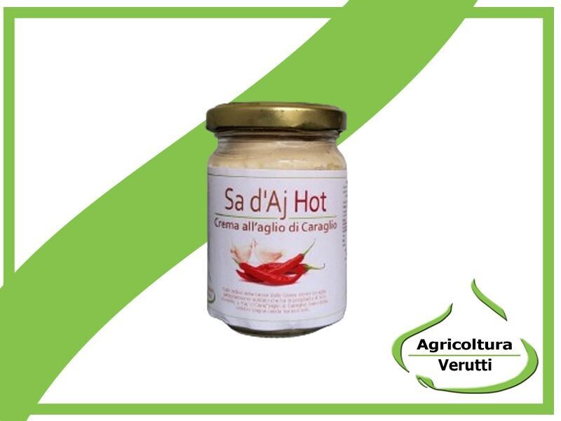 Sa d'AJ Hot-Crema all'aglio di Caraglio e peperoncino