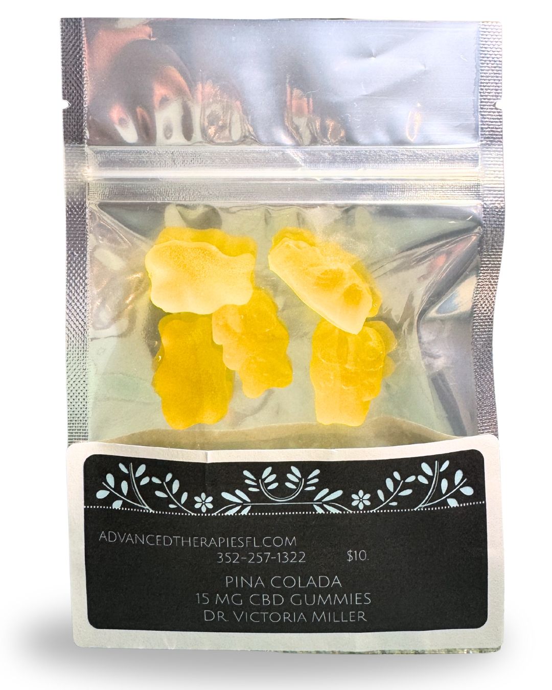 Piña Colada CBD Organic Gummies – 15mg