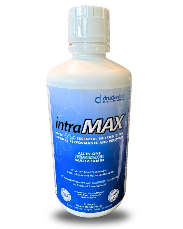 intraMAX Liquid Multivitamin Peach Mango Flavor 32oz
