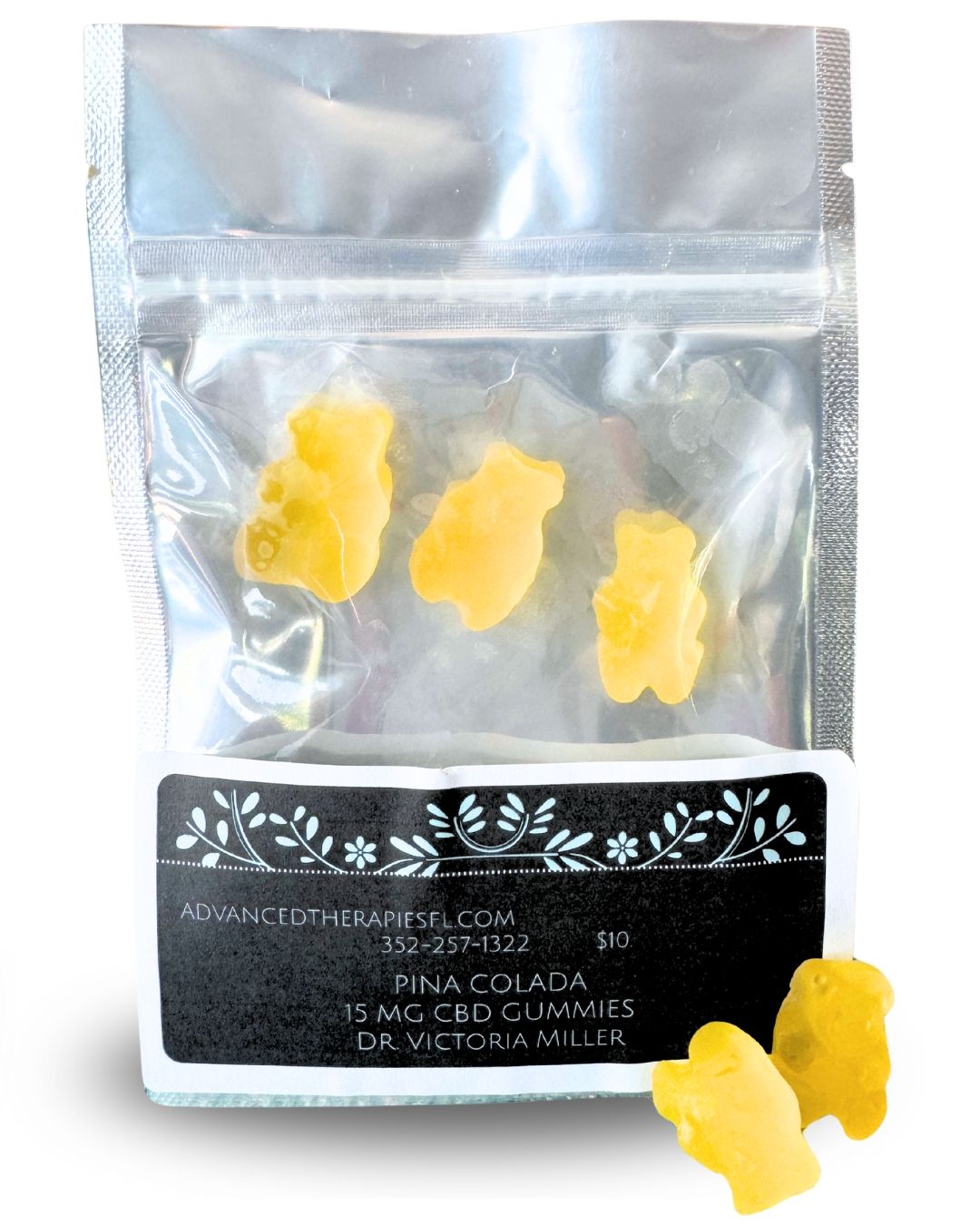 Piña Colada CBD Organic Gummies – 15mg