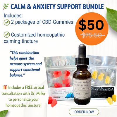 Calm & Anxiety Support Bundle - $50 Calm & Anxiety Support Bundle - $50