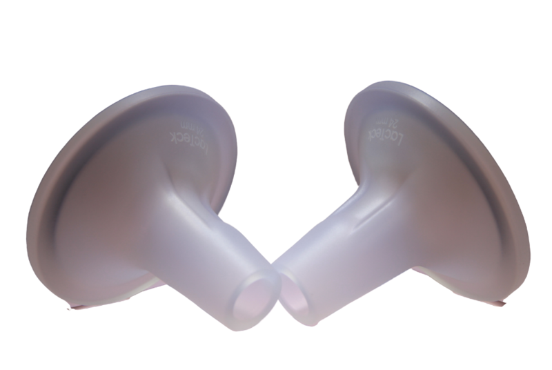 Lacteck Baby Motion Flanges, Spectra, Medela, silicone breast pump flanges, smaller breast pump flanges, larger flanges
