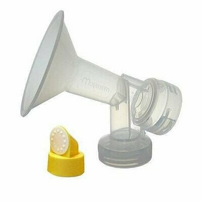  Narrow neck breast pump shields, flanges, Spectra, Medela, smaller flanges, larger flanges