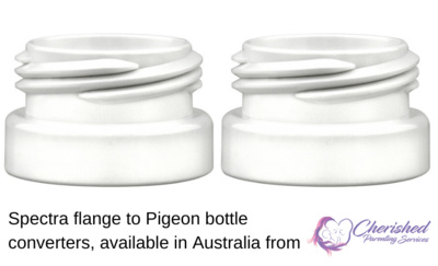 Spectra flange to Pigeon bottle converters
