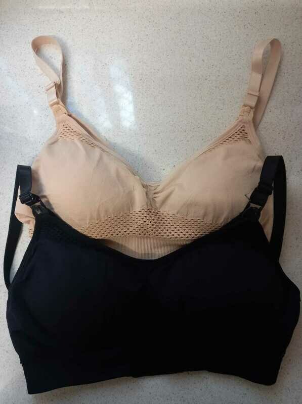 Nursing and pumping bra