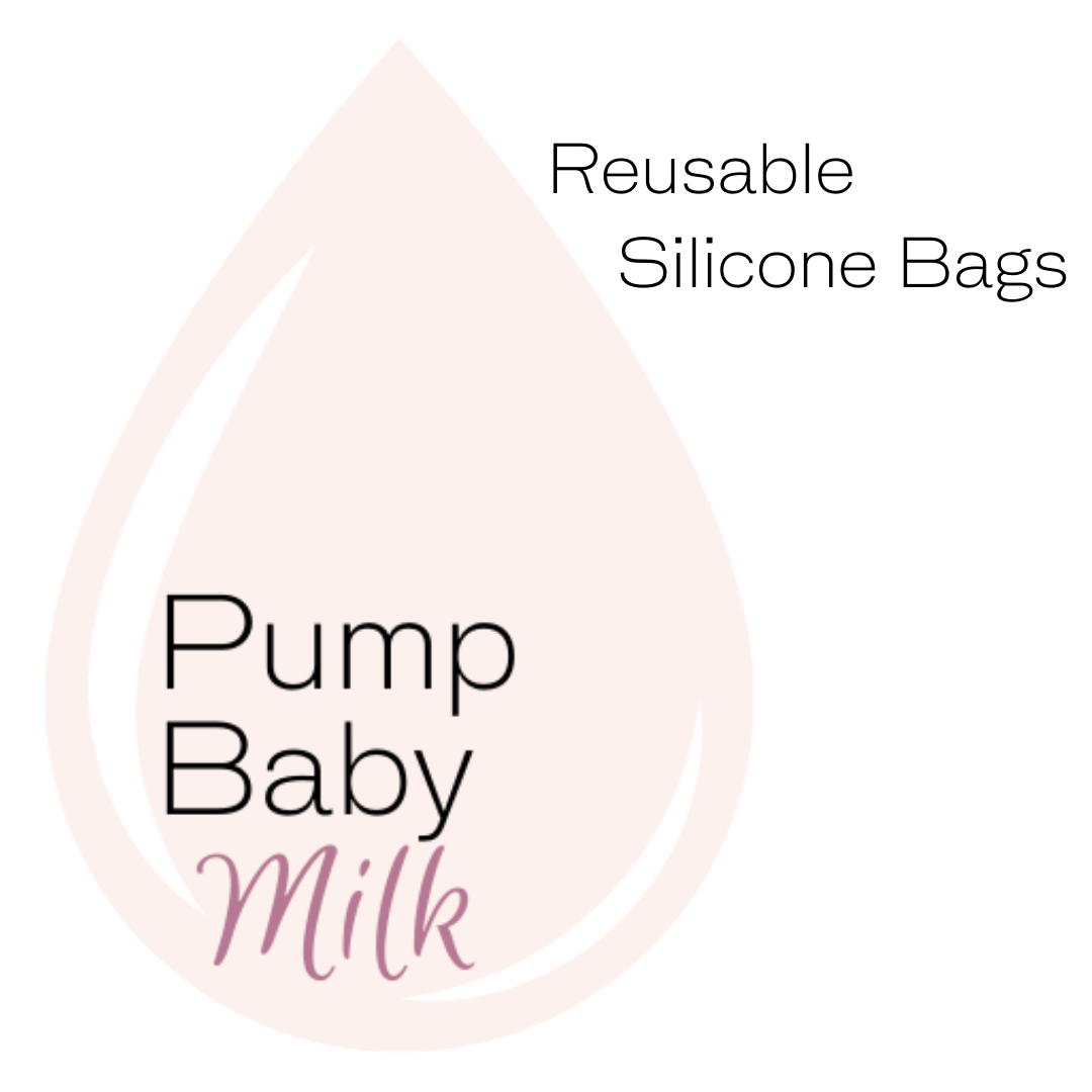 Reusable silicone milk storage bags, breast milk, breast feeding