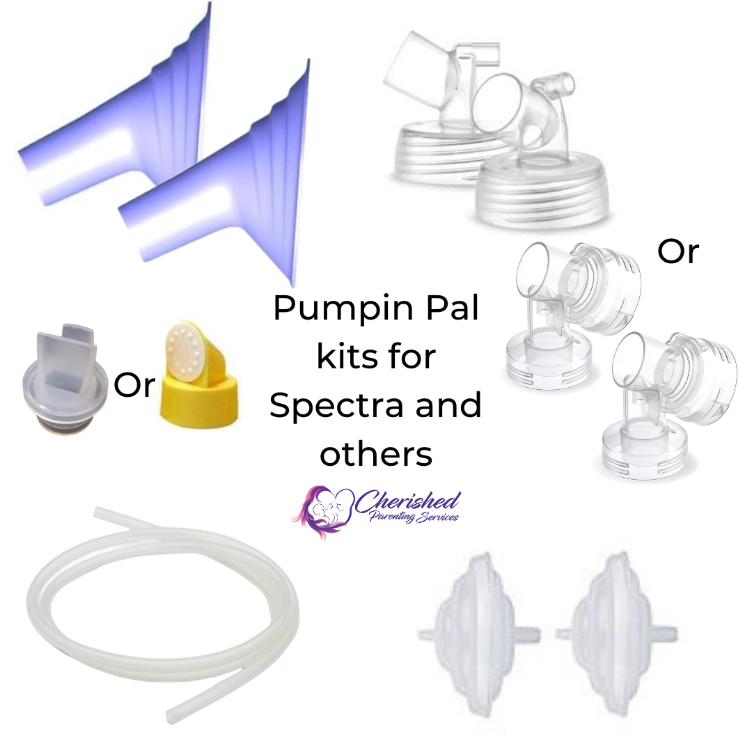 Pumpin Pal, breast pump flange, Spectra, kit
