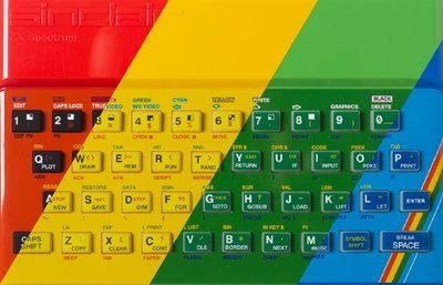 Replacement ZX Spectrum 48k Case & Key Caps for Mechanical