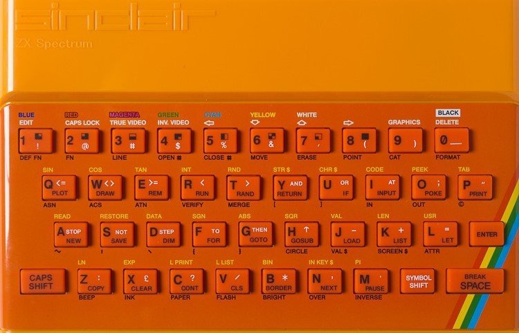 ZX SPECTRUM Replacement Case Orange