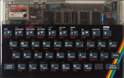 ZX SPECTRUM Replacement Case Smoke