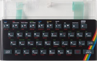 ZX SPECTRUM Replacement Case Clear