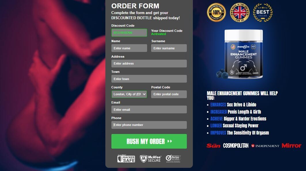 PhenoMAN Male Enhancement Gummies