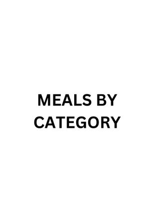 MEALS BY CATEGORY